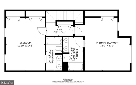 Floorplan - 9402 Steeple Ct, Laurel, MD 20723 photo 2 of 4