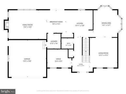 Floorplan - 8625 Tower Dr, Laurel, MD 20723 photo 3 of 4