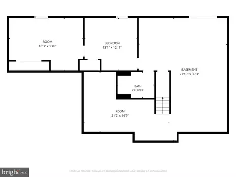 Floorplan - 8625 Tower Dr, Laurel, MD 20723 photo 2 of 4