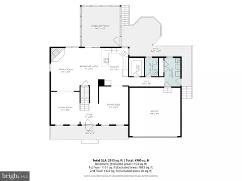 Floorplan - 6025 Florey Rd, Hanover, MD 21076 photo 2 of 4