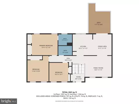 Floorplan - 10367 Eclipse Way, Columbia, MD 21044 photo 1 of 2
