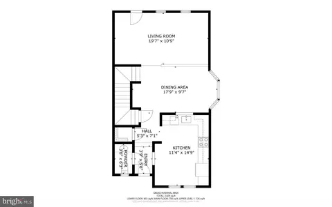 Floorplan - 9374 Breamore Ct, Laurel, MD 20723 photo 1 of 4