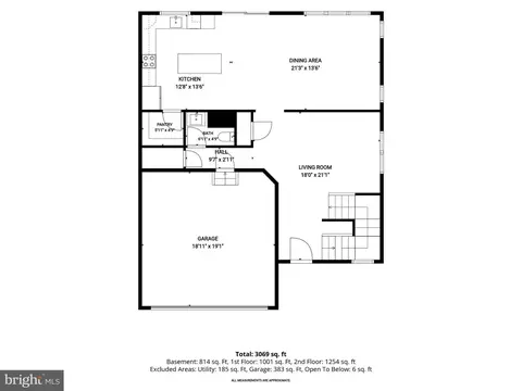Floorplan - 9324 Meredith Ave, Laurel, MD 20723 photo 2 of 4