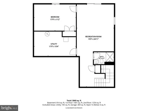 Floorplan - 9324 Meredith Ave, Laurel, MD 20723 photo 1 of 4