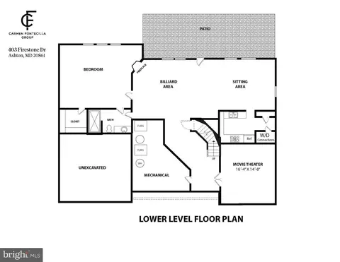 Floorplan - 403 Firestone Dr, Ashton, MD 20861 photo 3 of 3