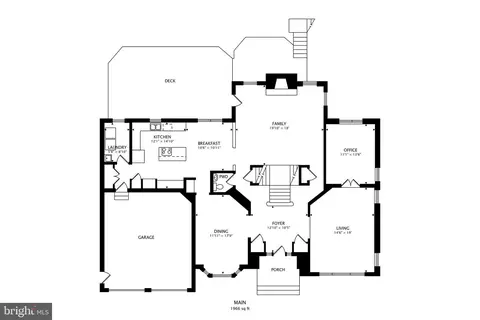 Floorplan - 14008 Wagon Way, Silver Spring, MD 20906 photo 1 of 3