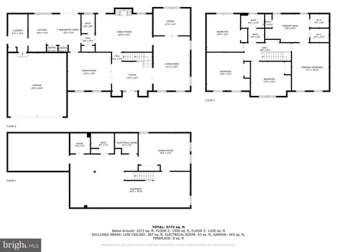 Floorplan - 14912 Village Gate Dr, Silver Spring, MD 20906 photo 4 of 8