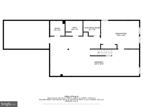 Floorplan - 14912 Village Gate Dr, Silver Spring, MD 20906 photo 3 of 8