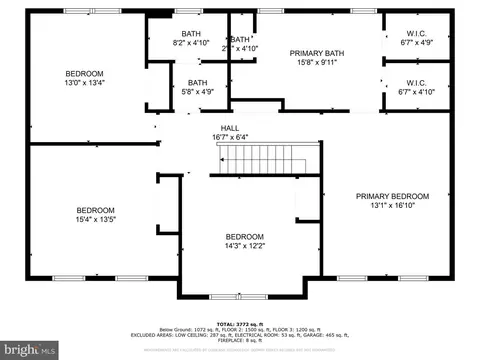 Floorplan - 14912 Village Gate Dr, Silver Spring, MD 20906 photo 2 of 8
