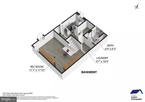 Floorplan - 1201 Forest Glen Rd, Silver Spring, MD 20901 photo 4 of 5