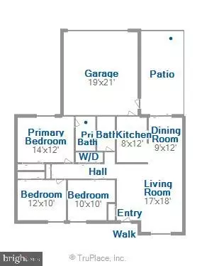 Floorplan - 1 Pimlico Ct #12-B, Silver Spring, MD 20906 photo 1 of 1