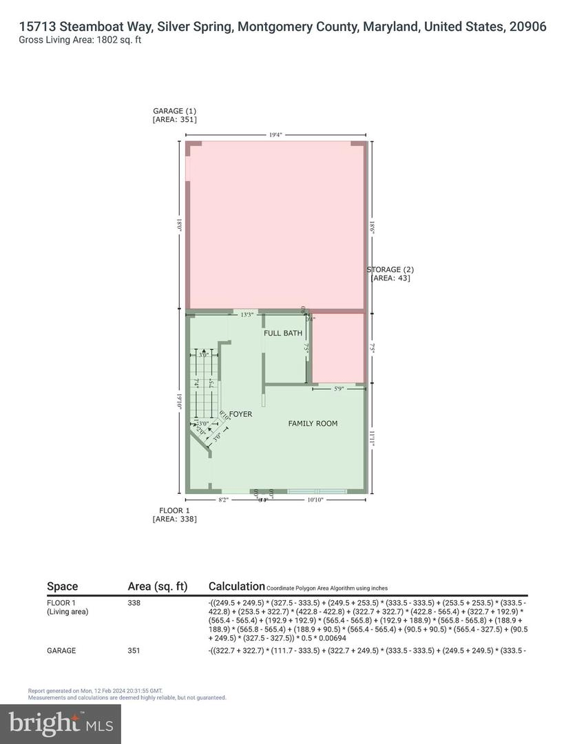 Floorplan - 15713 Steamboat Way, Silver Spring, MD 20906 photo 5 of 8