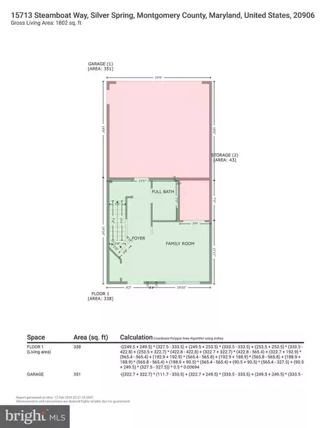 Floorplan - 15713 Steamboat Way, Silver Spring, MD 20906 photo 5 of 8