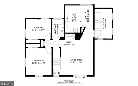 Floorplan - 12908 Estelle Rd, Silver Spring, MD 20906 photo 1 of 2