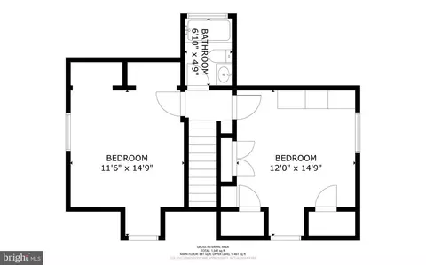 Floorplan - 12908 Estelle Rd, Silver Spring, MD 20906 photo 2 of 2