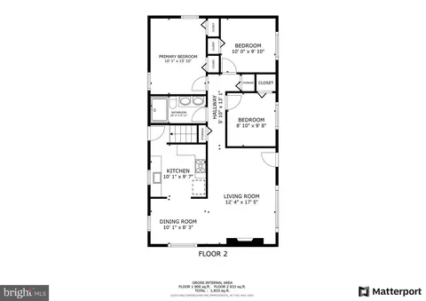 Floorplan - 3707 Woodridge Ave, Silver Spring, MD 20902 photo 1 of 2