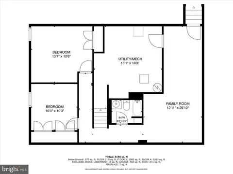 Floorplan - 8726 1st Ave, Silver Spring, MD 20910 photo 4 of 5
