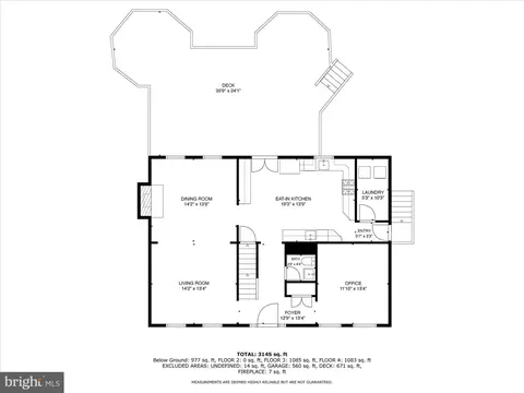Floorplan - 8726 1st Ave, Silver Spring, MD 20910 photo 2 of 5