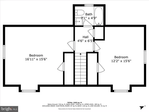 Floorplan - 3712 Kayson St, Silver Spring, MD 20906 photo 2 of 4