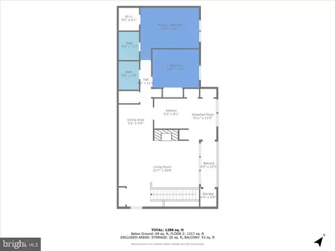 Floorplan - 13219 Conductor Way #261, Silver Spring, MD 20904 photo 1 of 1