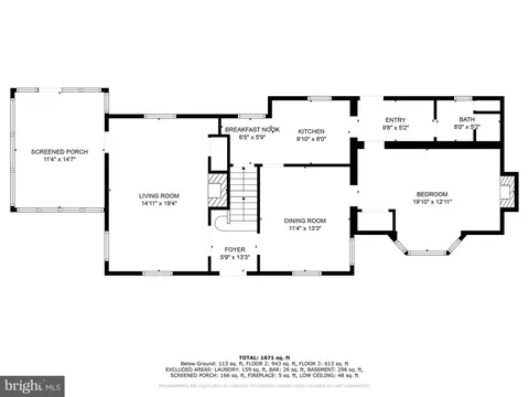 Floorplan - 200 Williamsburg Dr, Silver Spring, MD 20901 photo 1 of 4