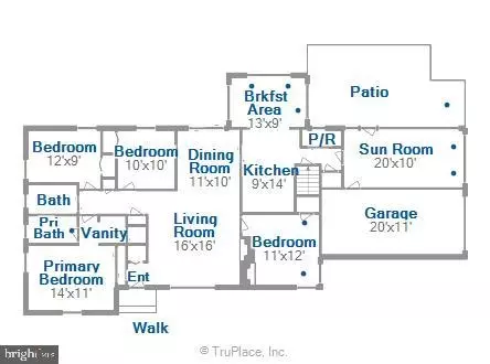 Floorplan - 500 Vierling Dr, Silver Spring, MD 20904 photo 1 of 4