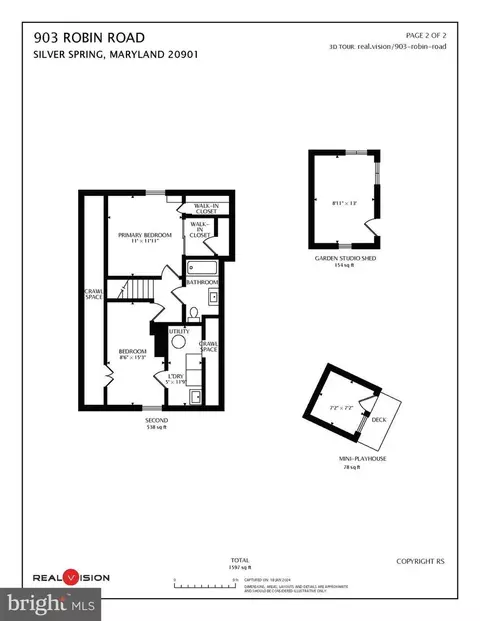 Floorplan - 903 Robin Rd, Silver Spring, MD 20901 photo 2 of 2