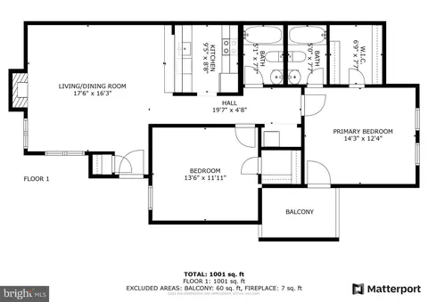 Floorplan - 13402 Shady Knoll Dr #203, Silver Spring, MD 20904 photo 1 of 1