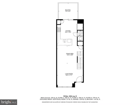 Floorplan - 9770 Fields Rd, Gaithersburg, MD 20878 photo 2 of 5