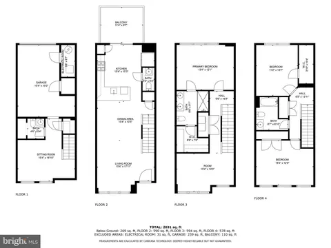 Floorplan - 9770 Fields Rd, Gaithersburg, MD 20878 photo 5 of 5