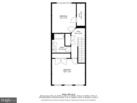 Floorplan - 9770 Fields Rd, Gaithersburg, MD 20878 photo 4 of 5
