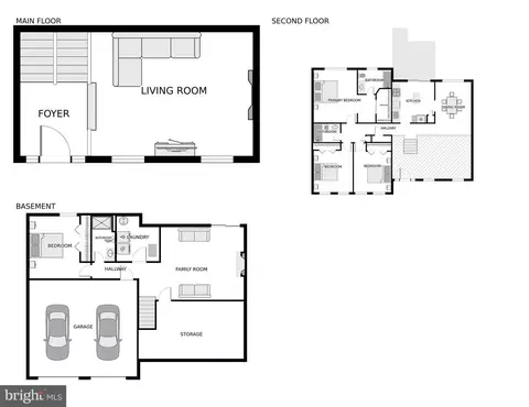 Floorplan - 12914 Summer Hill Dr, Silver Spring, MD 20904 photo 2 of 4