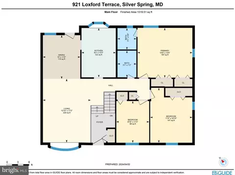 Floorplan - 921 Loxford Ter, Silver Spring, MD 20901 photo 1 of 3