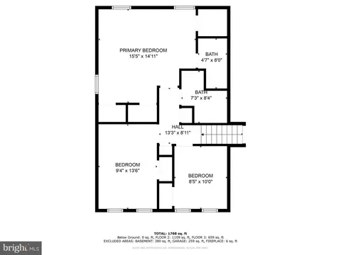 Floorplan - 14808 Mistletoe Ct, Silver Spring, MD 20905 photo 3 of 4