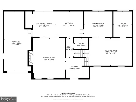 Floorplan - 14808 Mistletoe Ct, Silver Spring, MD 20905 photo 2 of 4