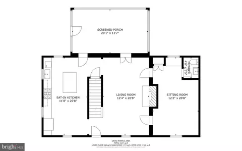 Floorplan - 10115 Big Rock Rd, Silver Spring, MD 20901 photo 1 of 4