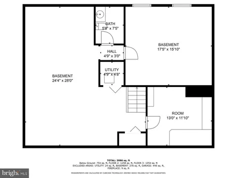 Floorplan - 9 Sunrise Ct, Potomac, MD 20854 photo 3 of 3