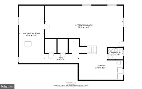 Floorplan - 9315 Harvey Rd, Silver Spring, MD 20910 photo 2 of 4