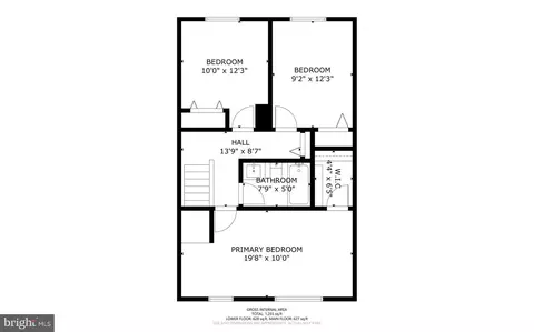 Floorplan - 10168 Shelldrake Cir, Damascus, MD 20872 photo 2 of 3