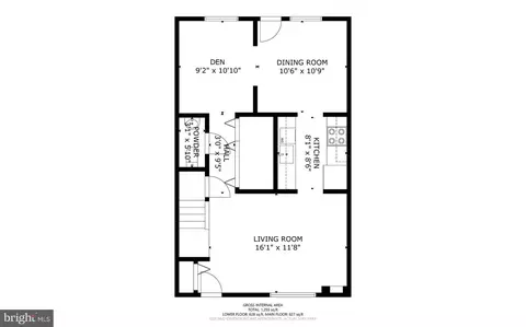 Floorplan - 10168 Shelldrake Cir, Damascus, MD 20872 photo 1 of 3
