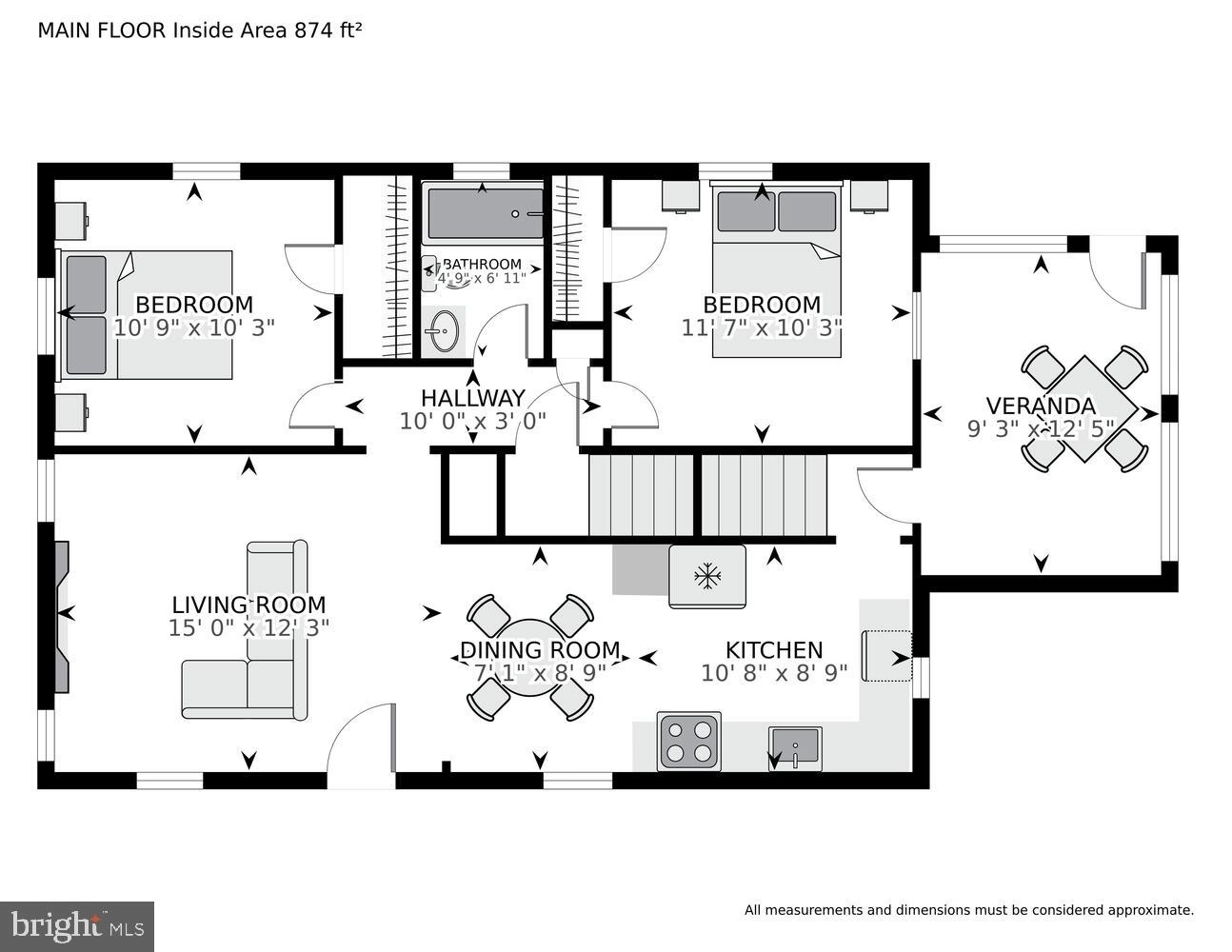 Floorplan - 804 Dryden St, Silver Spring, MD 20901 photo 1 of 3