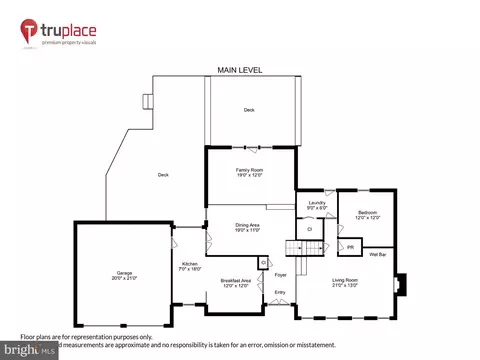 Floorplan - 12509 Greenhill Dr, Silver Spring, MD 20904 photo 5 of 7