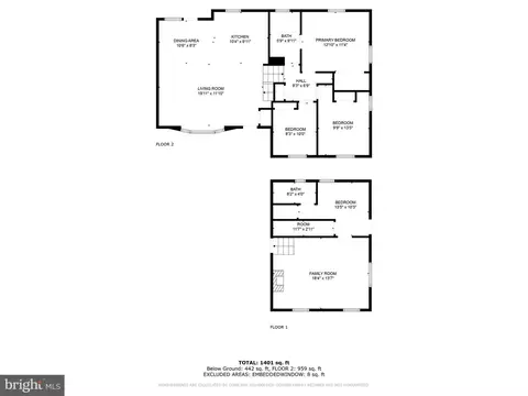Floorplan - 3938 Isbell St, Silver Spring, MD 20906 photo 1 of 3
