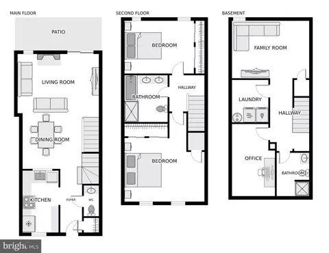 Floorplan - 2046 Derby Ridge Ln #3-9, Silver Spring, MD 20910 photo 4 of 4
