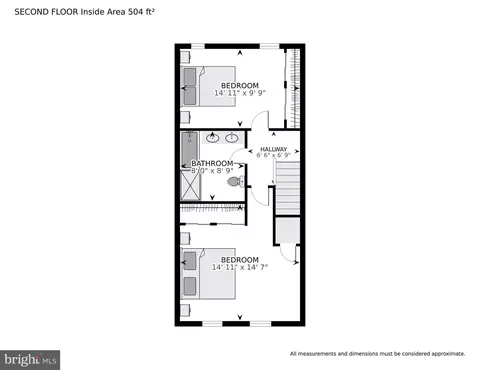 Floorplan - 2046 Derby Ridge Ln #3-9, Silver Spring, MD 20910 photo 2 of 4