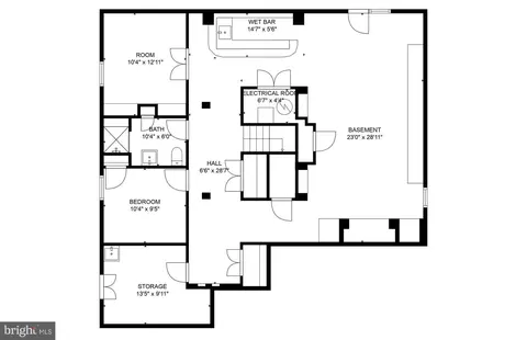 Floorplan - 1843 Middlebridge Dr, Silver Spring, MD 20906 photo 3 of 3
