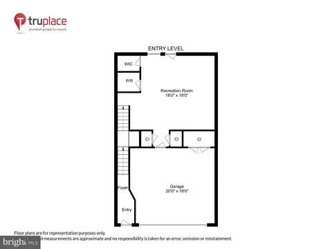 Floorplan - 3420 Landing Way, Silver Spring, MD 20906 photo 3 of 4