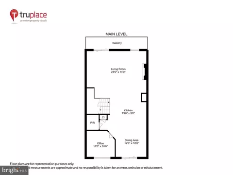 Floorplan - 3420 Landing Way, Silver Spring, MD 20906 photo 1 of 4