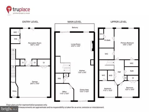 Floorplan - 3420 Landing Way, Silver Spring, MD 20906 photo 4 of 4