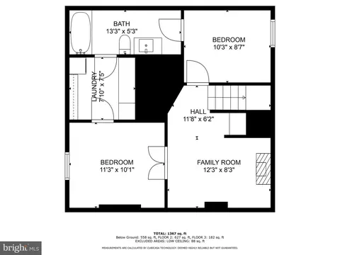 Floorplan - 4409 Garrett Park Rd, Silver Spring, MD 20906 photo 1 of 3